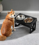 Adjustable Height Elevated Dog Bowls