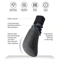 No-Fall-Off Summer Dog Shoes