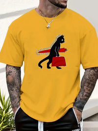 Cat Quote Graphic T Shirt