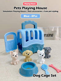 Pet Family Playset - Miniature Dog House Adventure