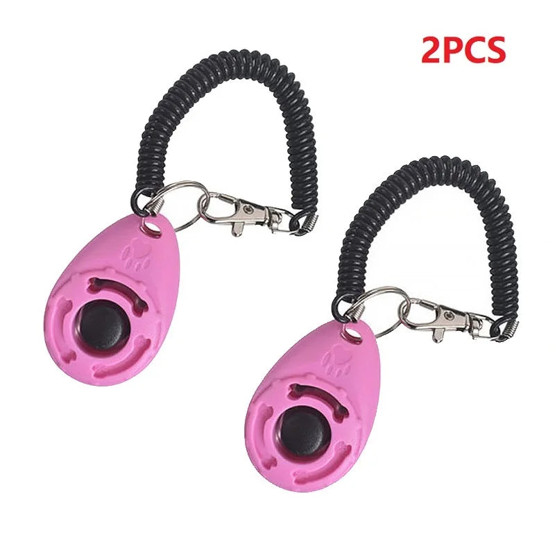 Pro Dog Training Clicker - Wrist Strap Trainer