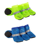 4-Piece Dog Boots Set - Wear-Resistant Protective Footwear for Small & Medium Dogs