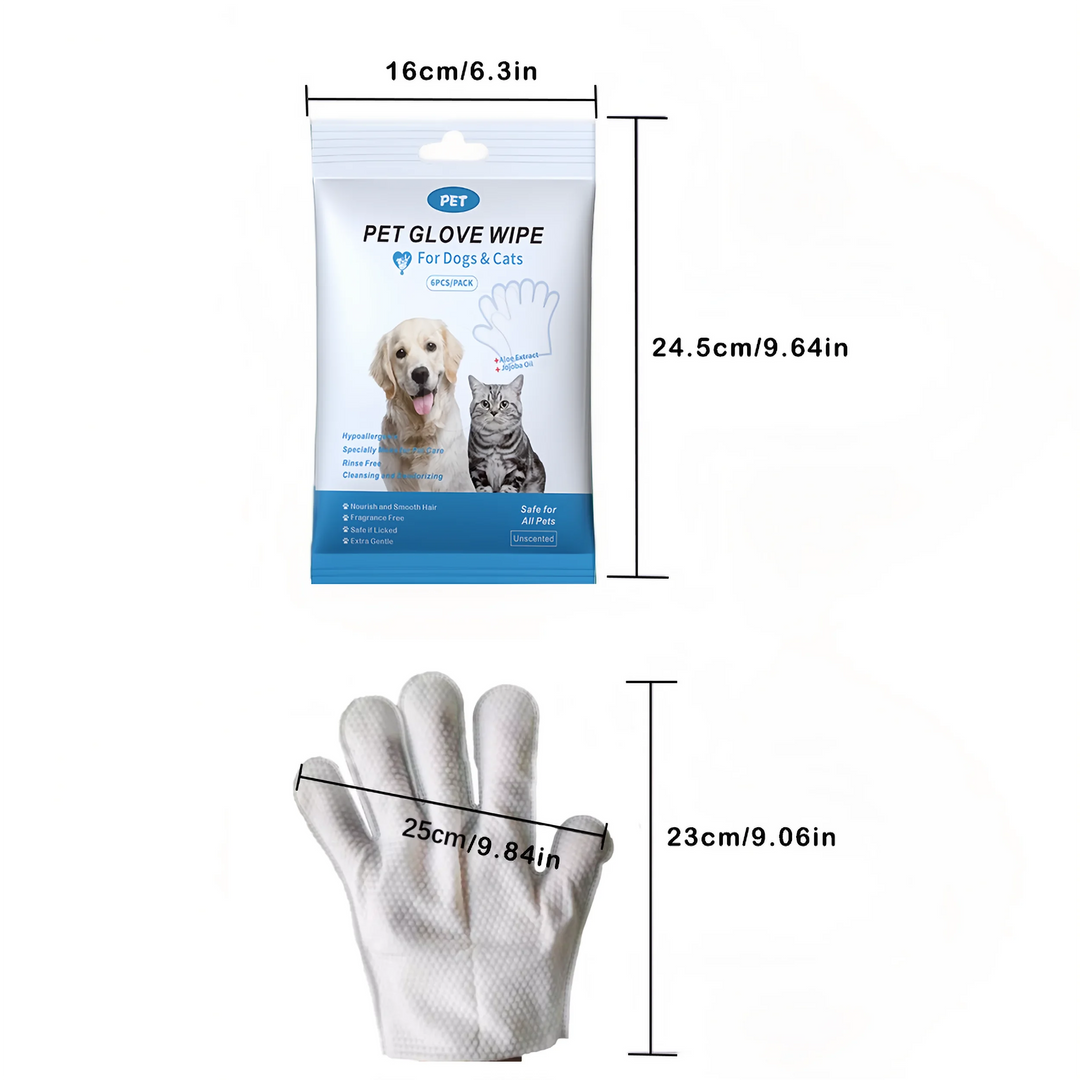 Gentle Pet Cleaning Wipes
