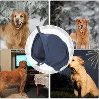 Professional Dog Noise Reduction Earmuffs - Hearing Protection for Anxious Pets by Tail chasers