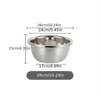 Heavy-Duty Stainless Bowls