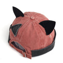 Vintage Cat Ears Brimless Beanie