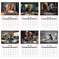 Adorable Cat Art Calendar