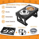 Adjustable Height Elevated Dog Bowls