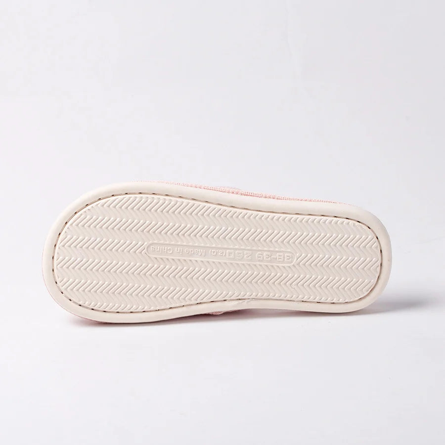 Cat Platform Linen Slippers