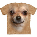 Cute Dog Face 3D Graphics Tee