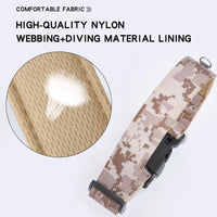 Tactical Buckle Dog Collar by Tail chasers