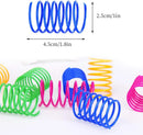 Colorful Cat Spring Toys