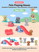 Pet Family Playset - Miniature Dog House Adventure
