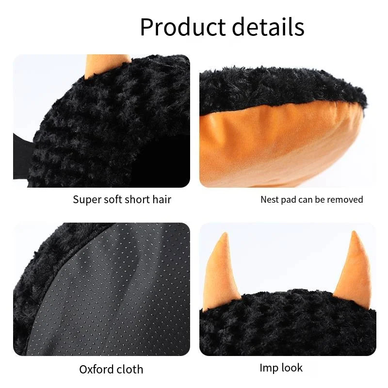 Halloween Bat Pet Cave Bed - Cozy Fall & Winter Warmth