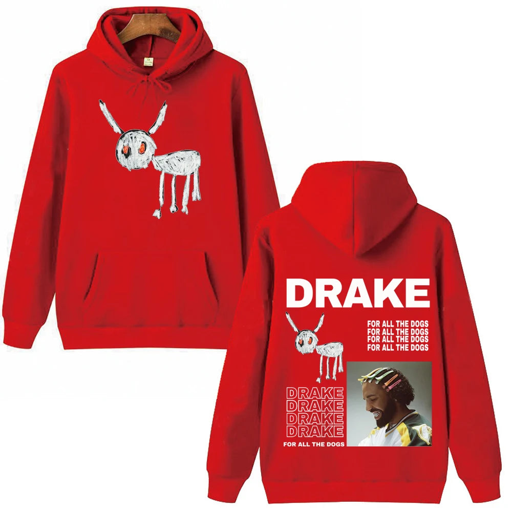 Drake Dog Hoodie Pullover