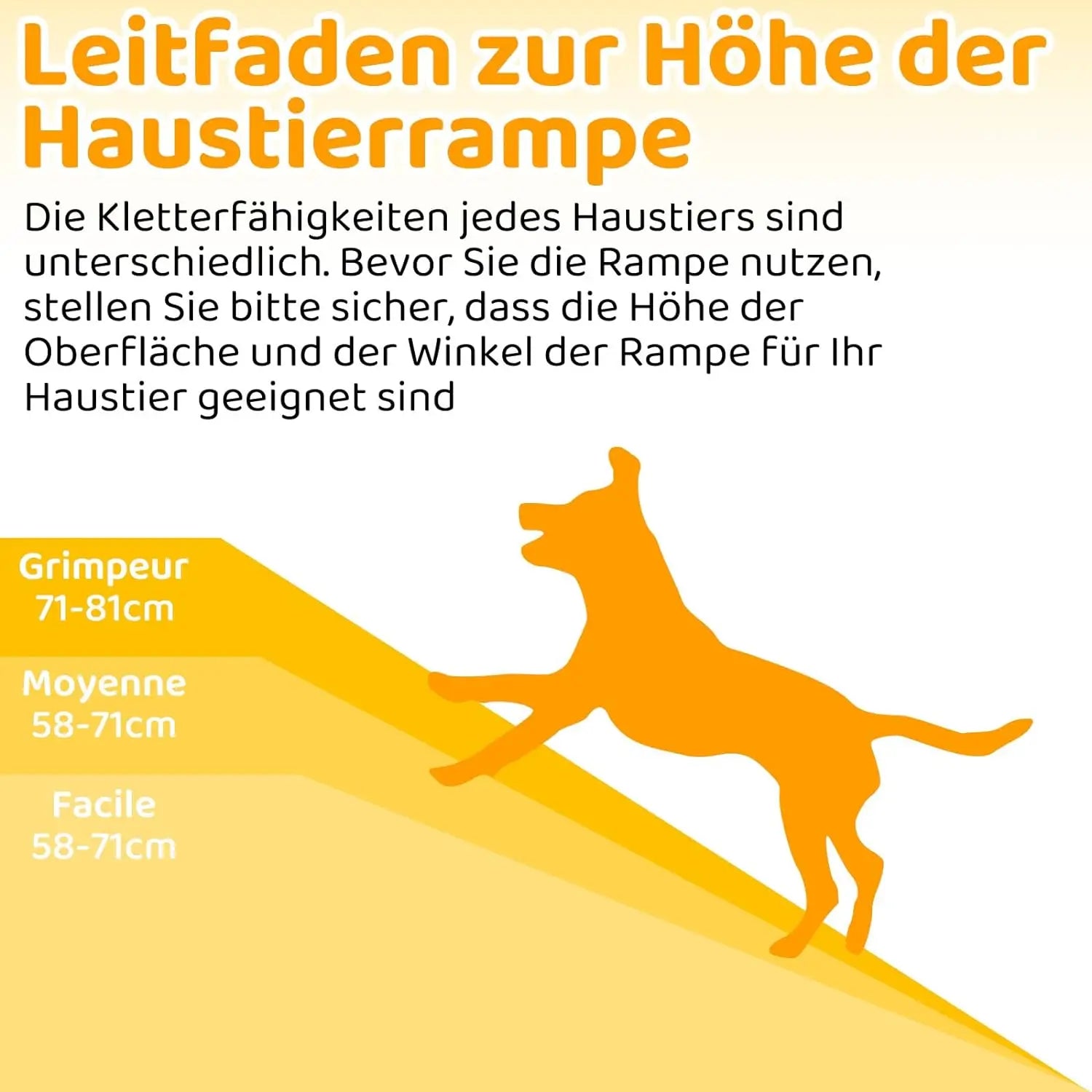 Folding Pet Ramp - 156cm Portable Car Ramp for Dogs