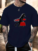 Cat Quote Graphic T Shirt