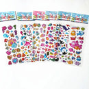 3D Pet Dog & Cat Stickers - 6 Sheets