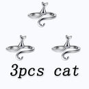 Protective Cat Ears Crochet Ring