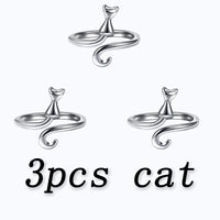 Protective Cat Ears Crochet Ring