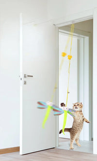 Interactive Hanging Cat Toy