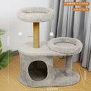Three-Layer Cat Tree House - Multi-Level Scratching & Activity Center