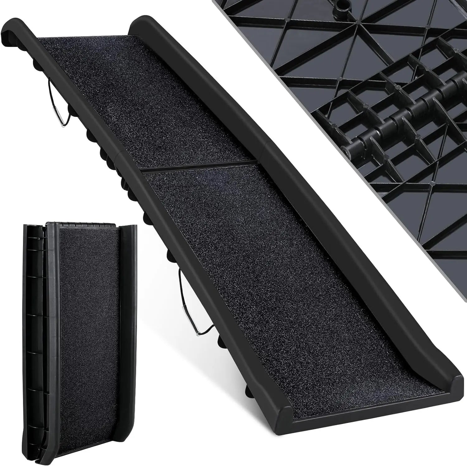 Folding Pet Ramp - 156cm Portable Car Ramp for Dogs