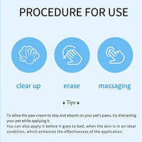 🐾 Pet Paw Balm 50g - Healing Protective Cream for Rough Paws & Dry Noses