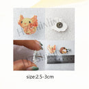 Cartoon Pet Acrylic Lapel Pin - Dogs & Cats