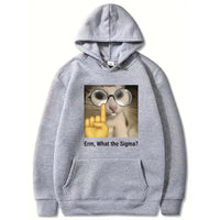 Pullover Funny Cat Graphic