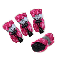 Winter Dog Boots - Water-Resistant Paw Protectors for Large & Medium Dogs