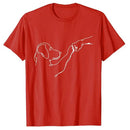 Dog Friendship Fist Bump T-Shirt