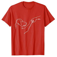 Dog Friendship Fist Bump T-Shirt