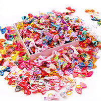 Adorable Dog Hair Bow Set - 30 Piece Grooming Accessories