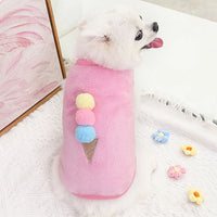 Soft Fleece Dog Coat - Warm Winter Jacket for Small & Medium Dogs