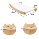 Wall-Mounted Cat Climbing System