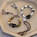 Cartoon Cat Charm Bracelet - Y2K Style