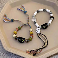 Cartoon Cat Charm Bracelet - Y2K Style
