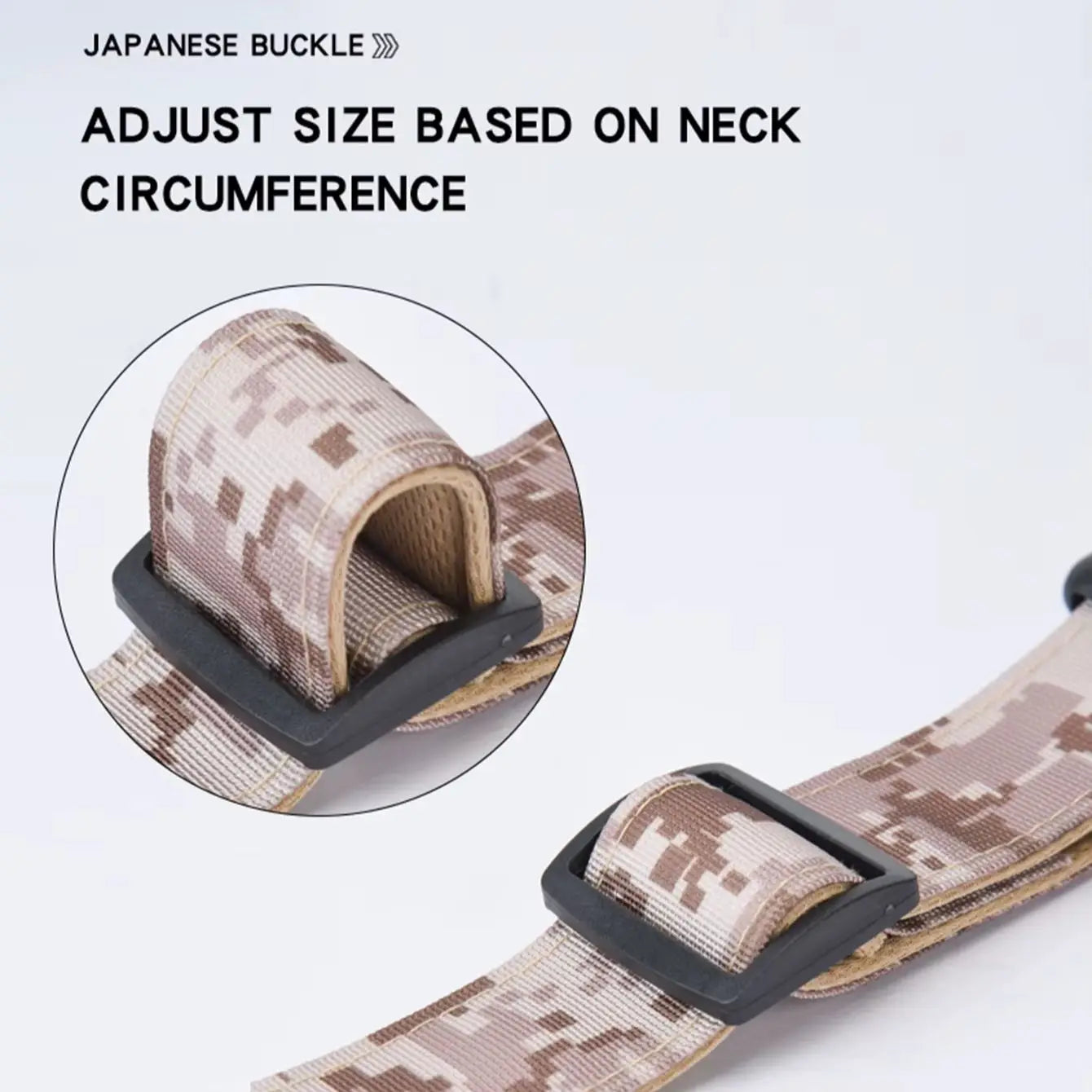 Tactical Buckle Dog Collar by Tail chasers