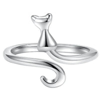 Protective Cat Ears Crochet Ring