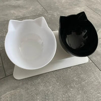 Elevated Non-Slip Cat Bowl