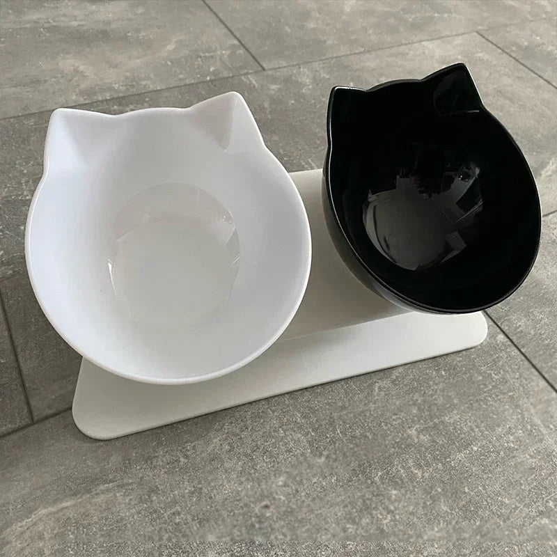 Elevated Non-Slip Cat Bowl
