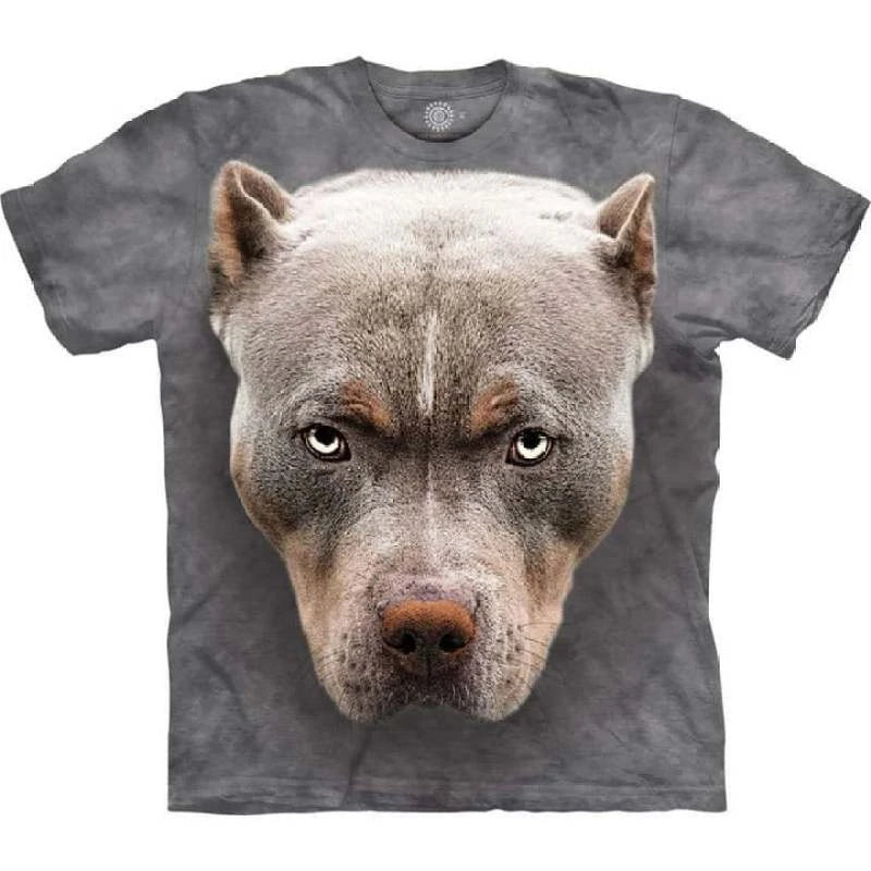 Cute Dog Face 3D Graphics Tee
