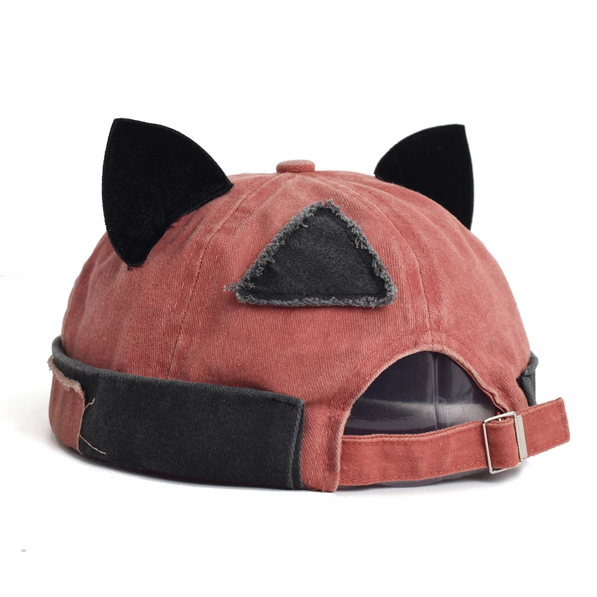 Vintage Cat Ears Brimless Beanie