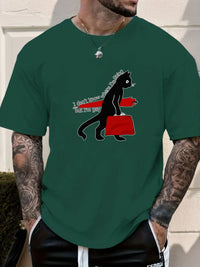 Cat Quote Graphic T Shirt