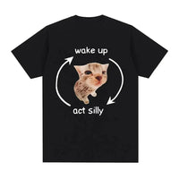 Cat Awakening Behavior Meme T-Shirt