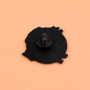 Cat Lady Enamel Pin - Cartoon Lapel Badge