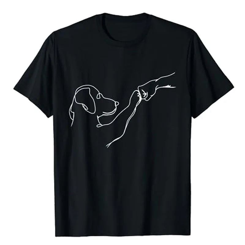 Dog Friendship Fist Bump T-Shirt