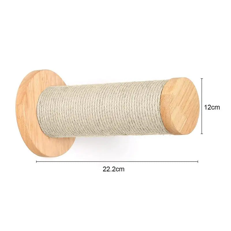 Wall-Mounted Cat Climbing System