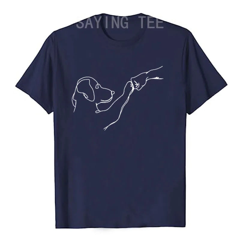 Dog Friendship Fist Bump T-Shirt